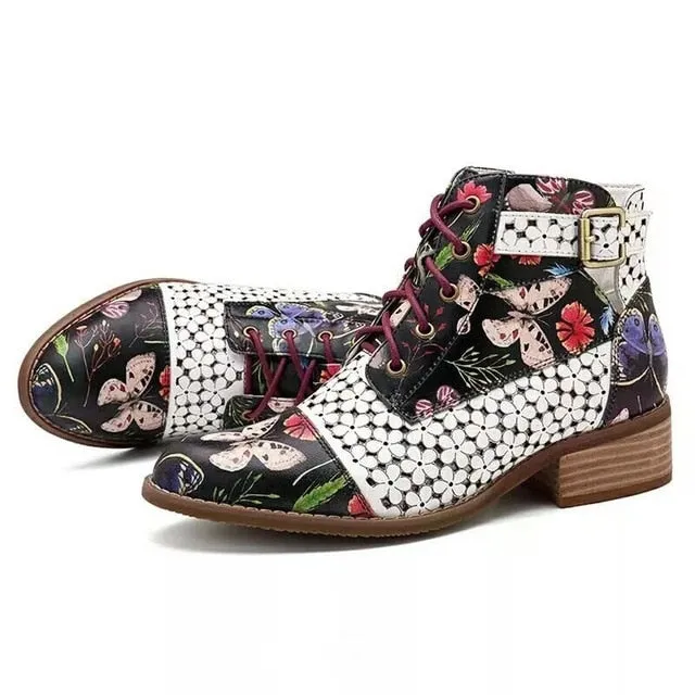 Bottes à cheville à talon carré 35-43 Printemps, Escarpins Femme, Sexy Bout rond, Boucle Talon haut, Chaussures à talons bas pour femme, Chaussures de soirée, Chaussures pour femmes, Chaussures tendance Nova