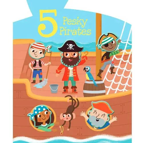 Livre des 5 Pirates Embêtants