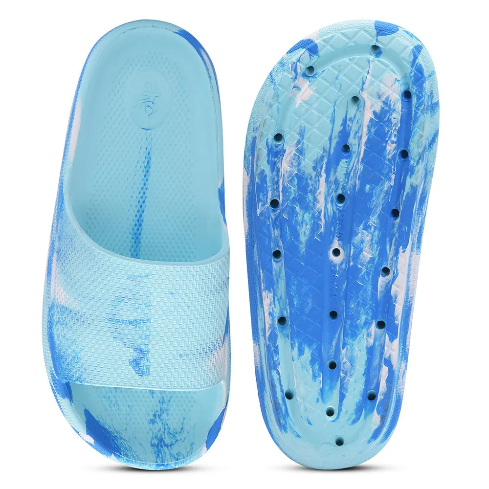 Sandales décontractées bleues A-HA pour femmes COMFYWALK5 par Liberty