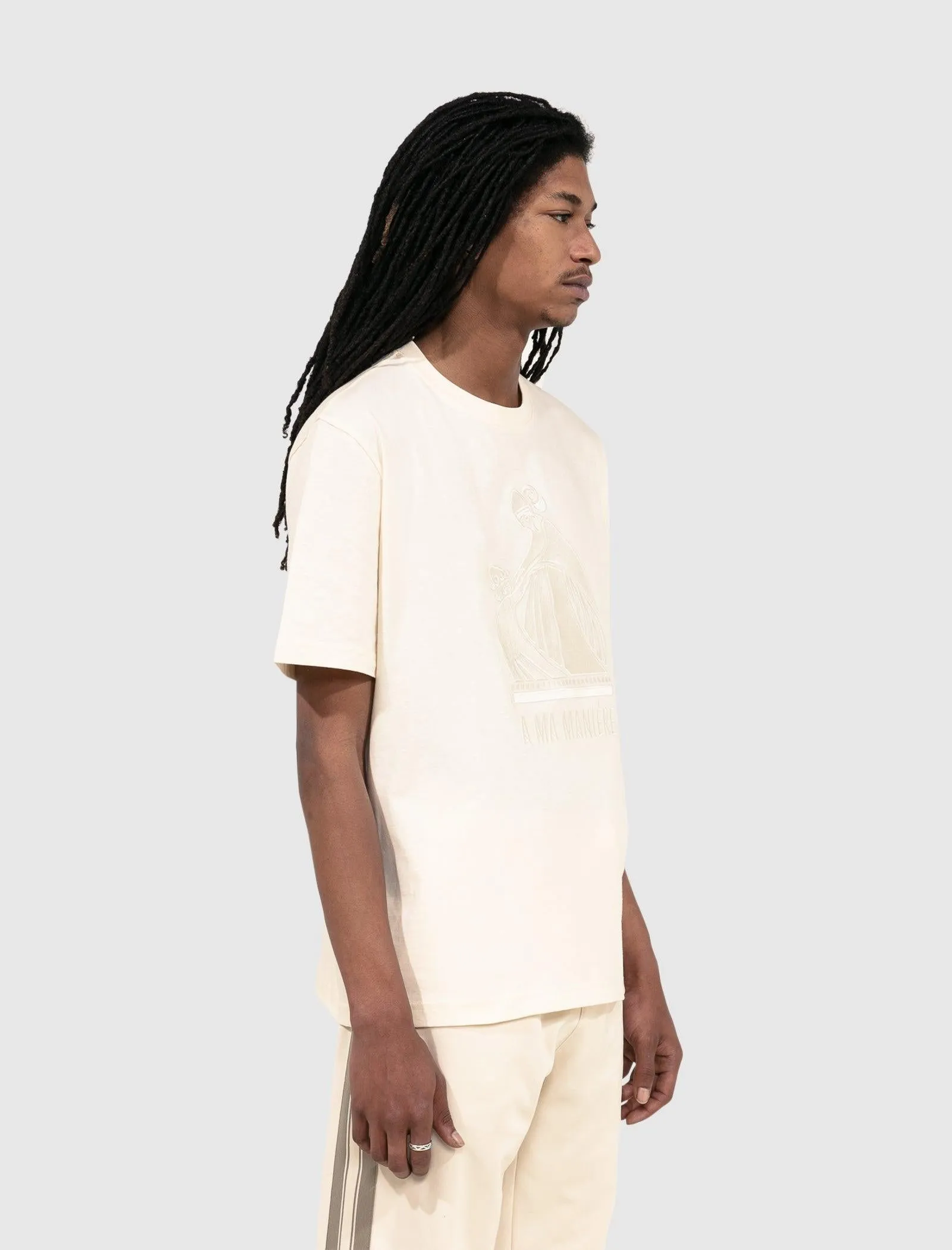 T-SHIRT À LOGO BRODÉ A MA MANIÉRE