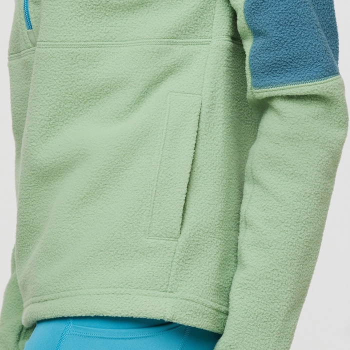 VESTE EN POLAIRE ABRAZO À DEMI-FERMETURE ÉCLAIR POUR FEMME