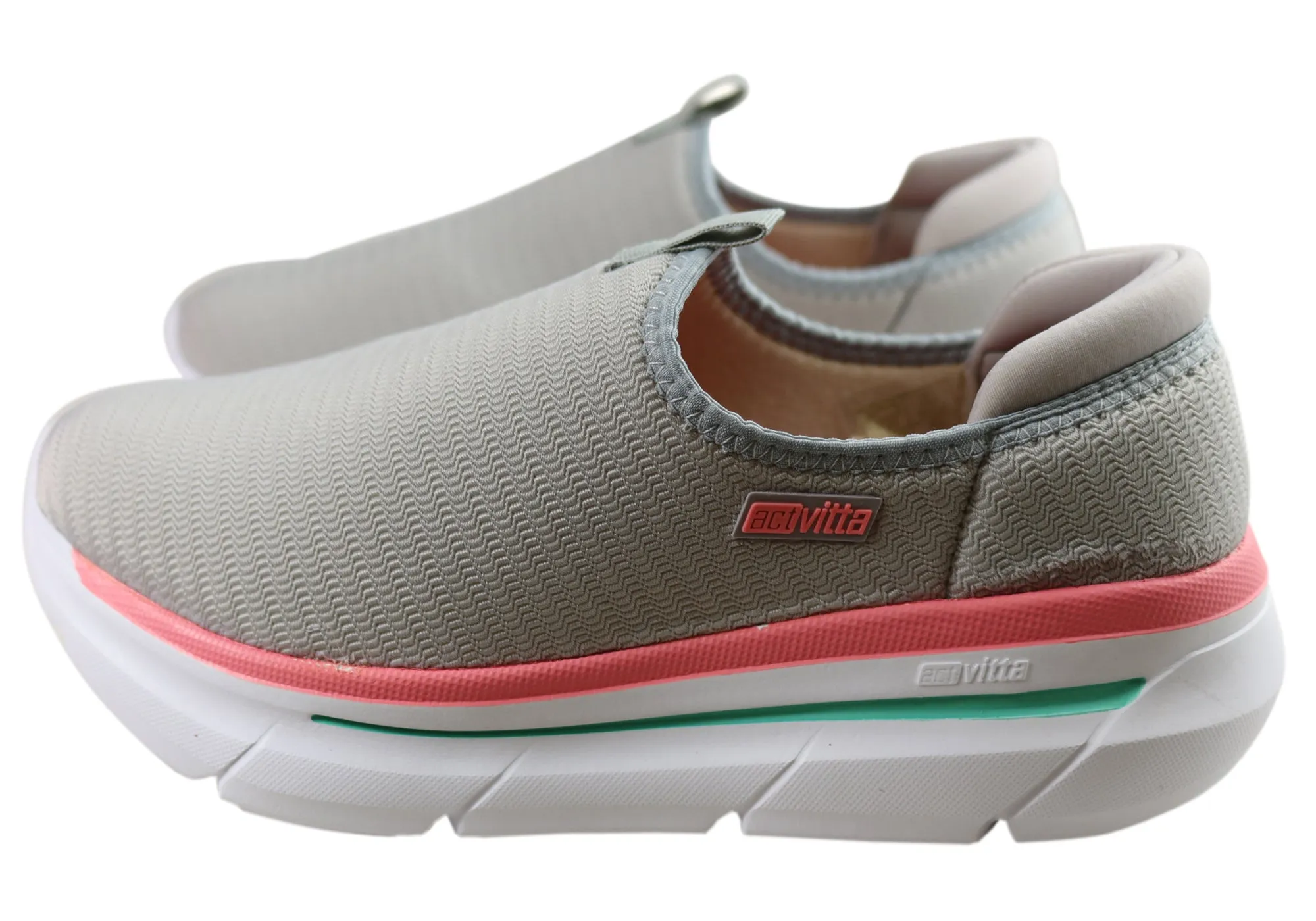 Actvitta Arlo Chaussures Actives Femme à Semelle Compensée Coussintée Fabriquées au Brésil Chaussures Actvitta