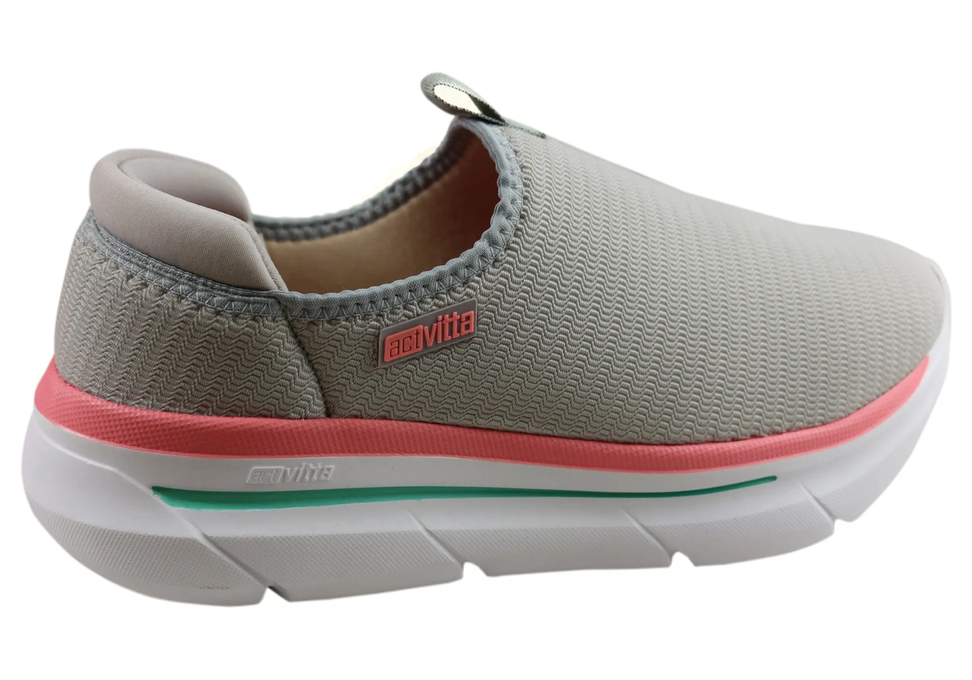 Actvitta Arlo Chaussures Actives Femme à Semelle Compensée Coussintée Fabriquées au Brésil Chaussures Actvitta