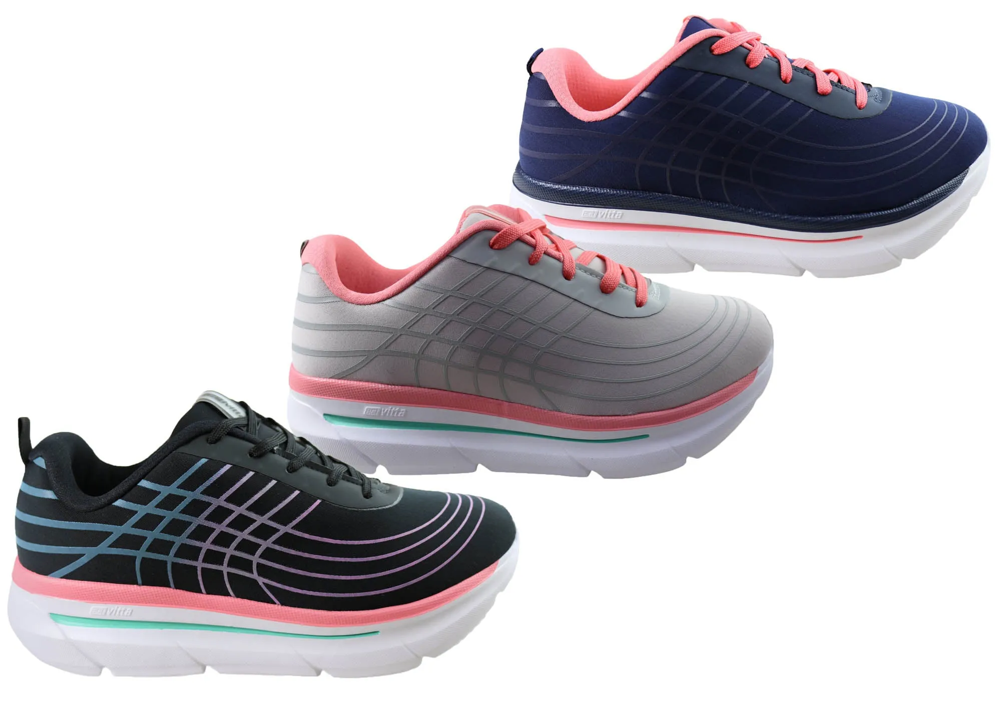Actvitta Boost Chaussures Actives Femme à Semelle Plateforme Rembourrée Fabriquées au Brésil Chaussures Actvitta