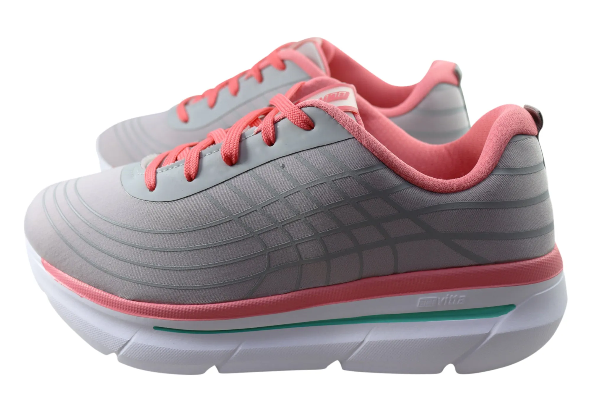 Actvitta Boost Chaussures Actives Femme à Semelle Plateforme Rembourrée Fabriquées au Brésil Chaussures Actvitta