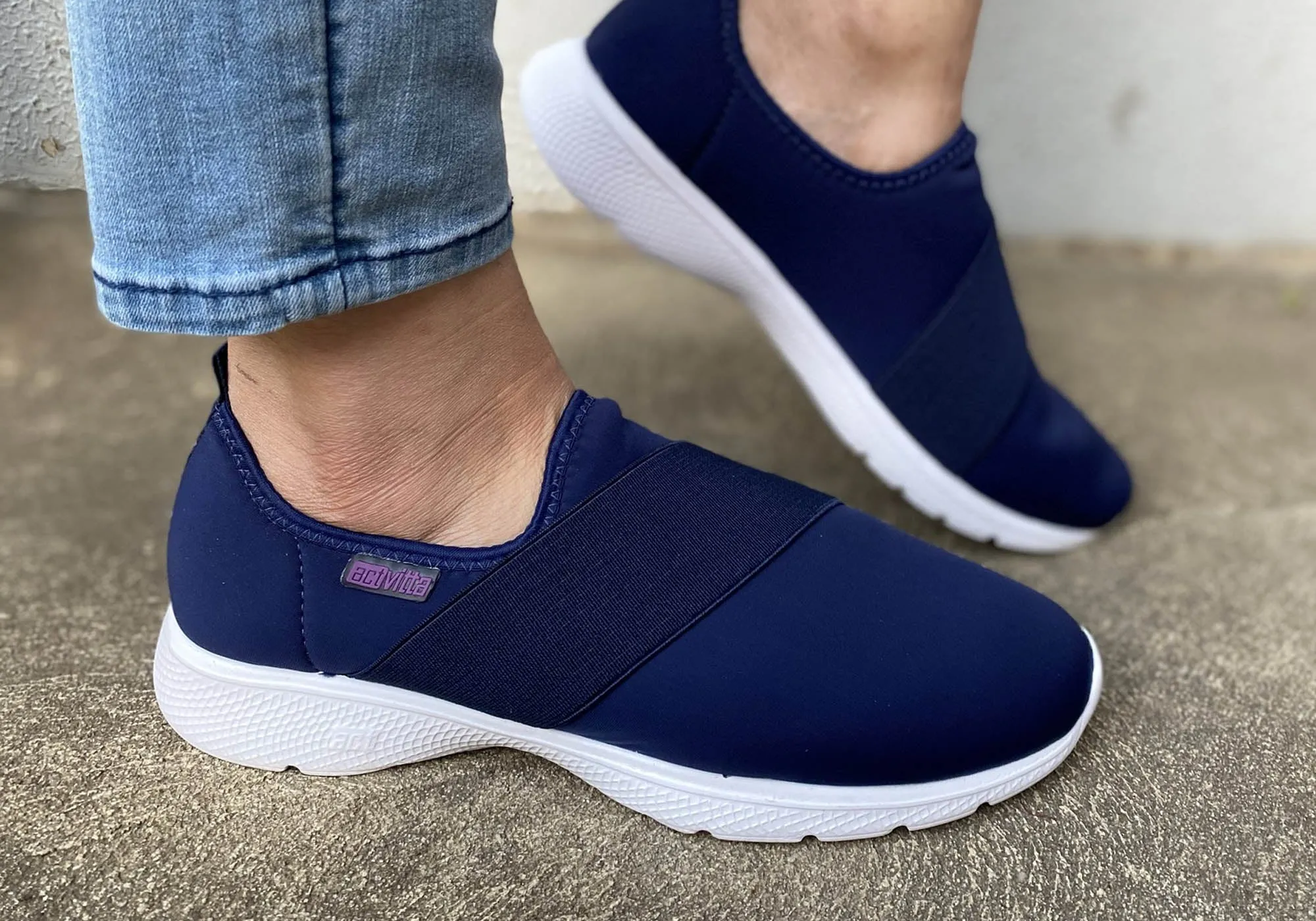 Actvitta Gemini Chaussures Actives Confortables pour Femmes avec Coussinet Fabriquées au Brésil Chaussures Actvitta