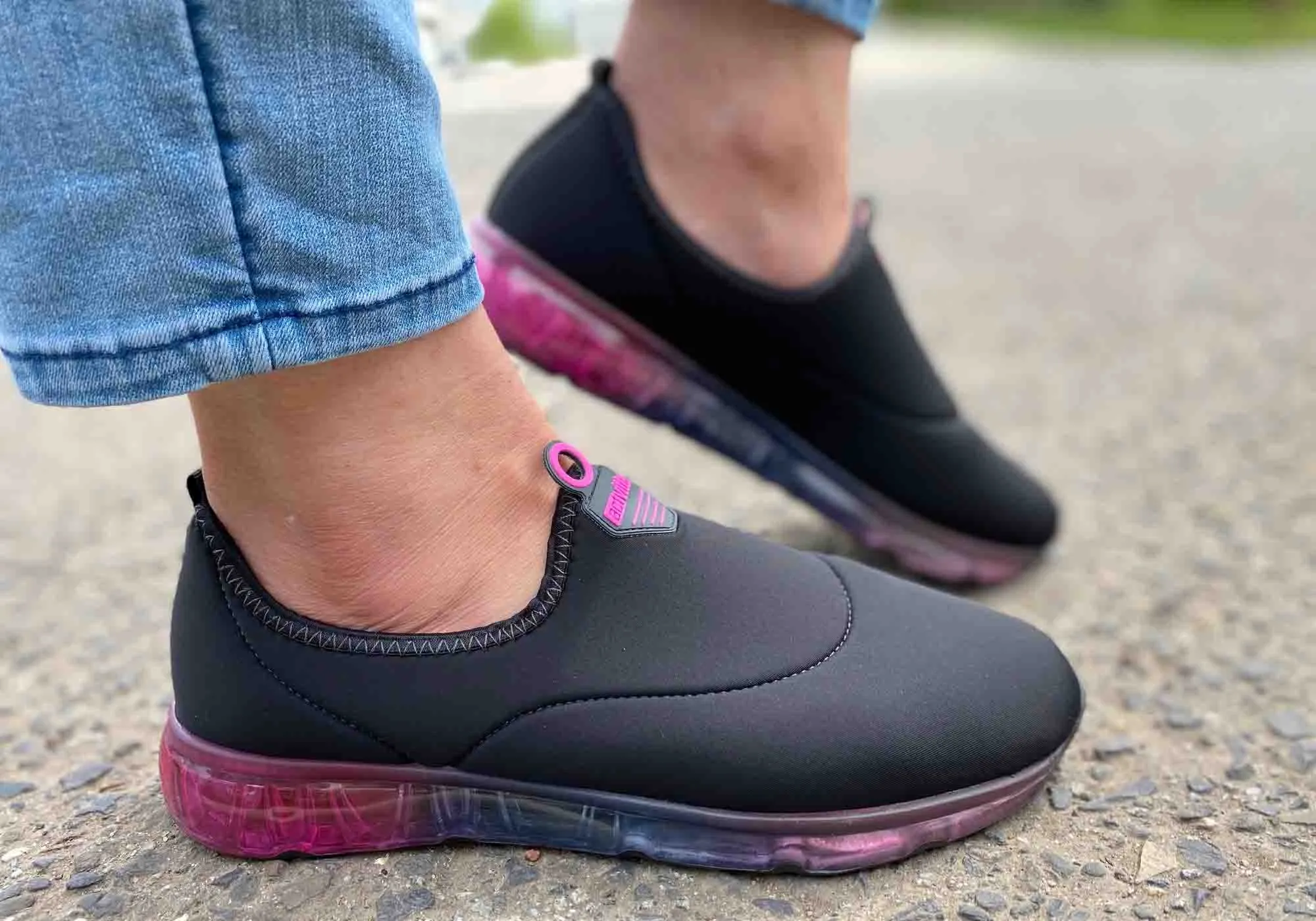 Actvitta Rush Chaussures Actives Femmes à Enfilage Rapide avec Coussinet Fabriquées au Brésil Chaussures Actvitta