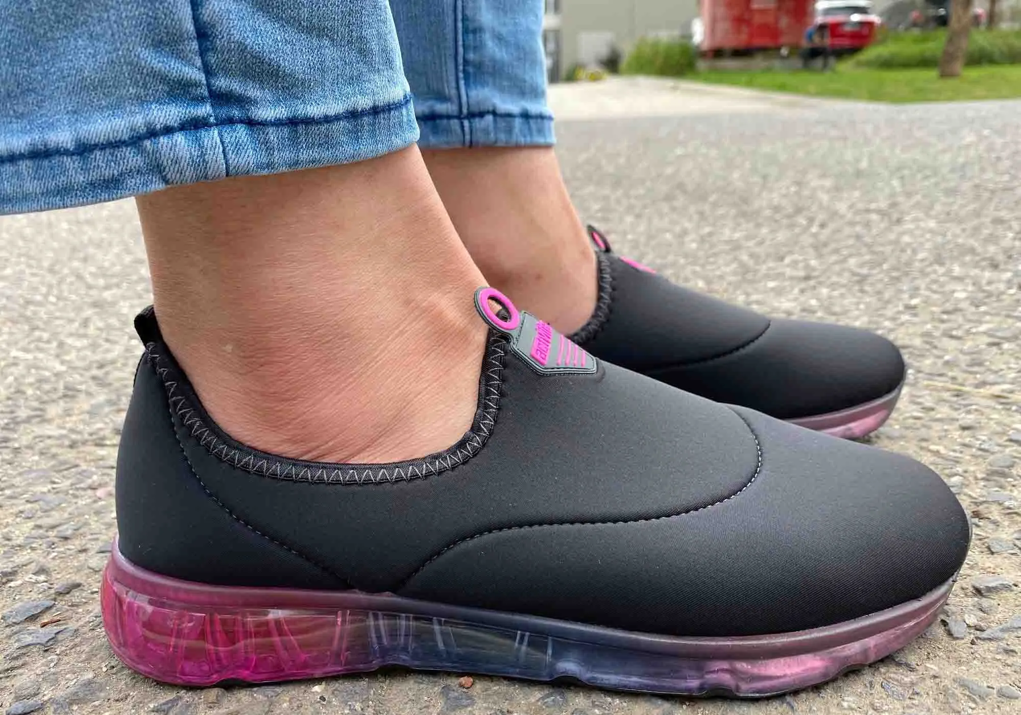 Actvitta Rush Chaussures Actives Femmes à Enfilage Rapide avec Coussinet Fabriquées au Brésil Chaussures Actvitta
