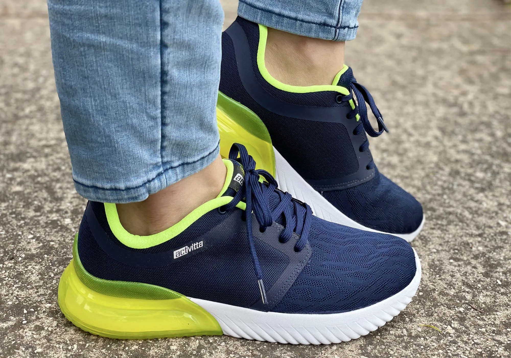 Chaussures Actives Femme Actvitta Transcend Avec Coussin Fabriquées Au Brésil Chaussures Actvitta