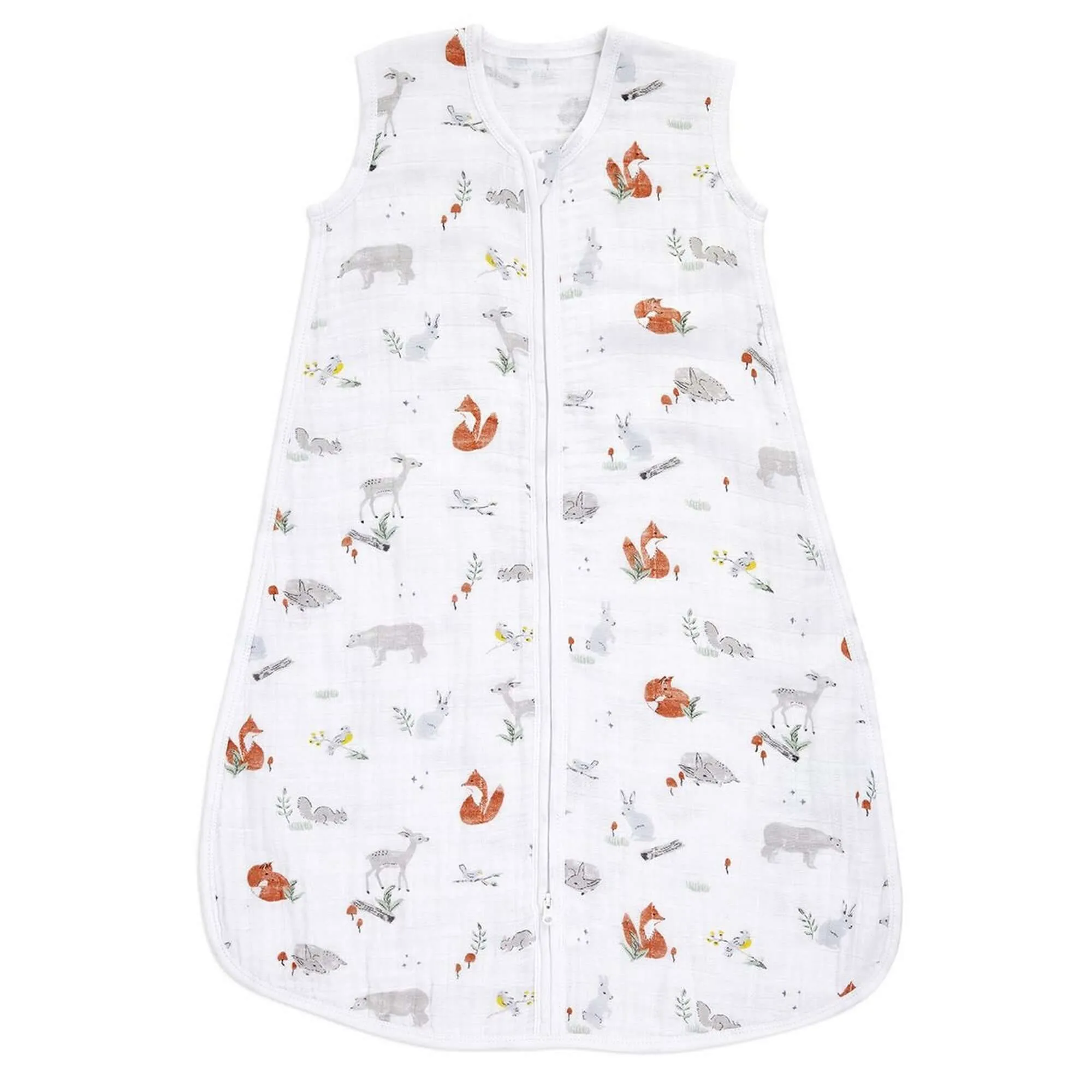 ADEN   ANAIS Sac de couchage léger en mousseline de coton 1Tog - Forêt écologique