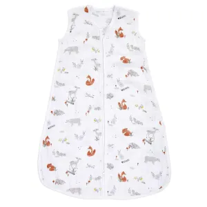 ADEN   ANAIS Sac de couchage léger en mousseline de coton 1Tog - Forêt écologique