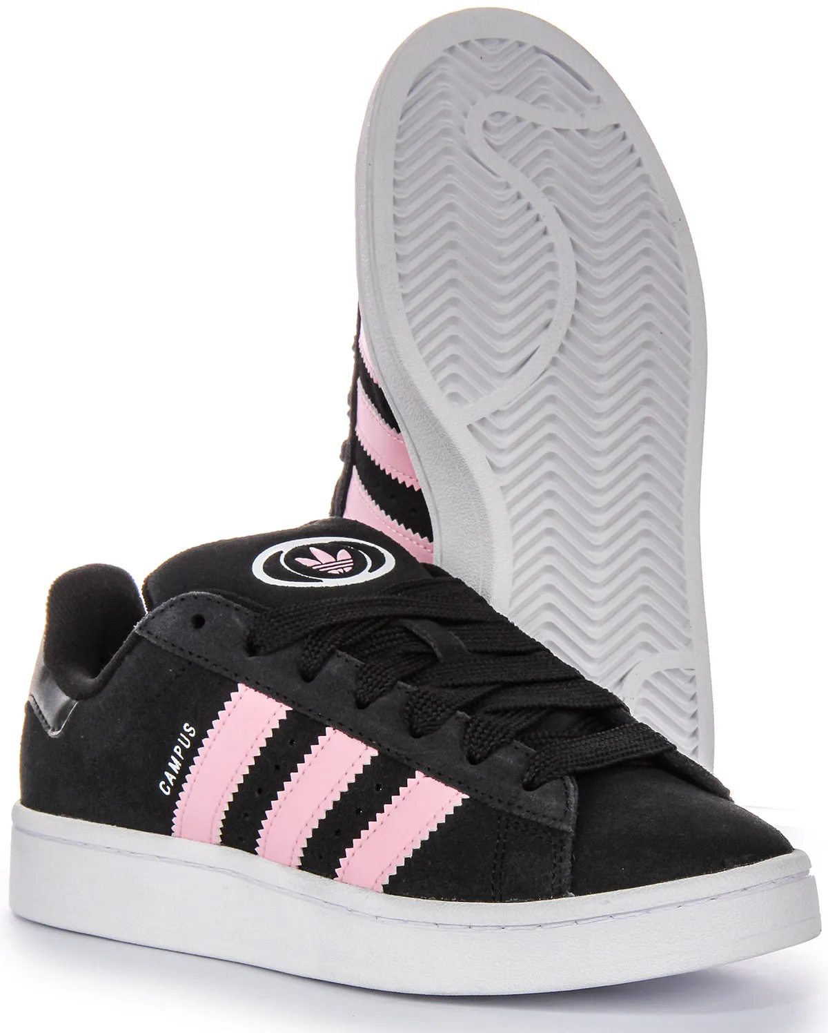 Adidas Campus 00s en noir et rose pour femmes Chaussures Adidas