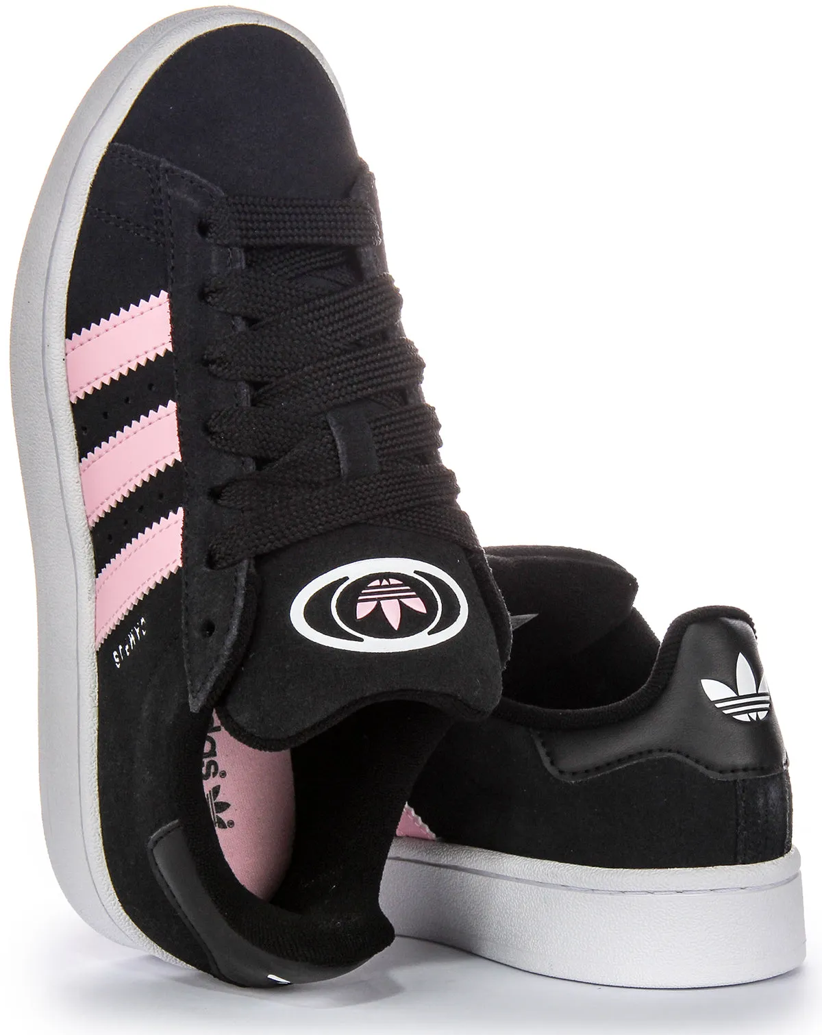 Adidas Campus 00s en noir et rose pour femmes Chaussures Adidas
