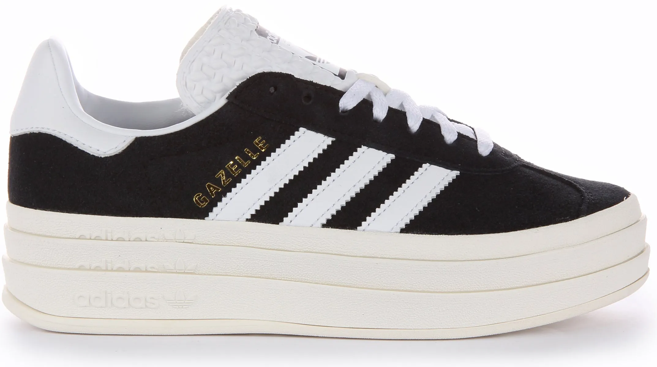 Adidas Gazelle Bold W en Noir Blanc Pour Femme Chaussures Adidas