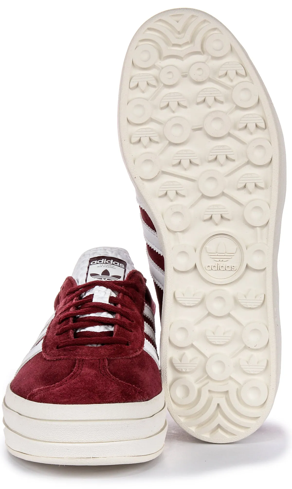 Adidas Gazelle Bold W En Bordeau Pour Femme Chaussures Adidas