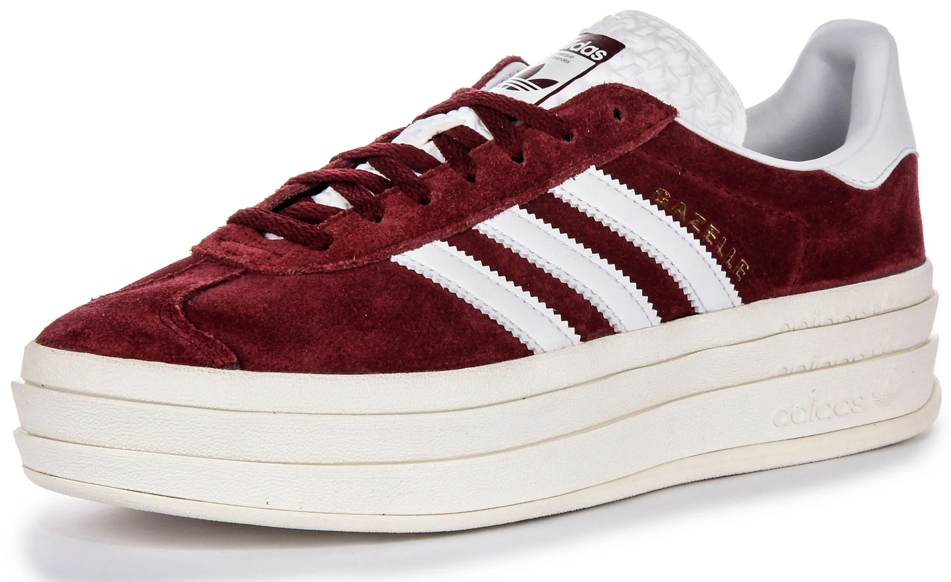 Adidas Gazelle Bold W En Bordeau Pour Femme Chaussures Adidas