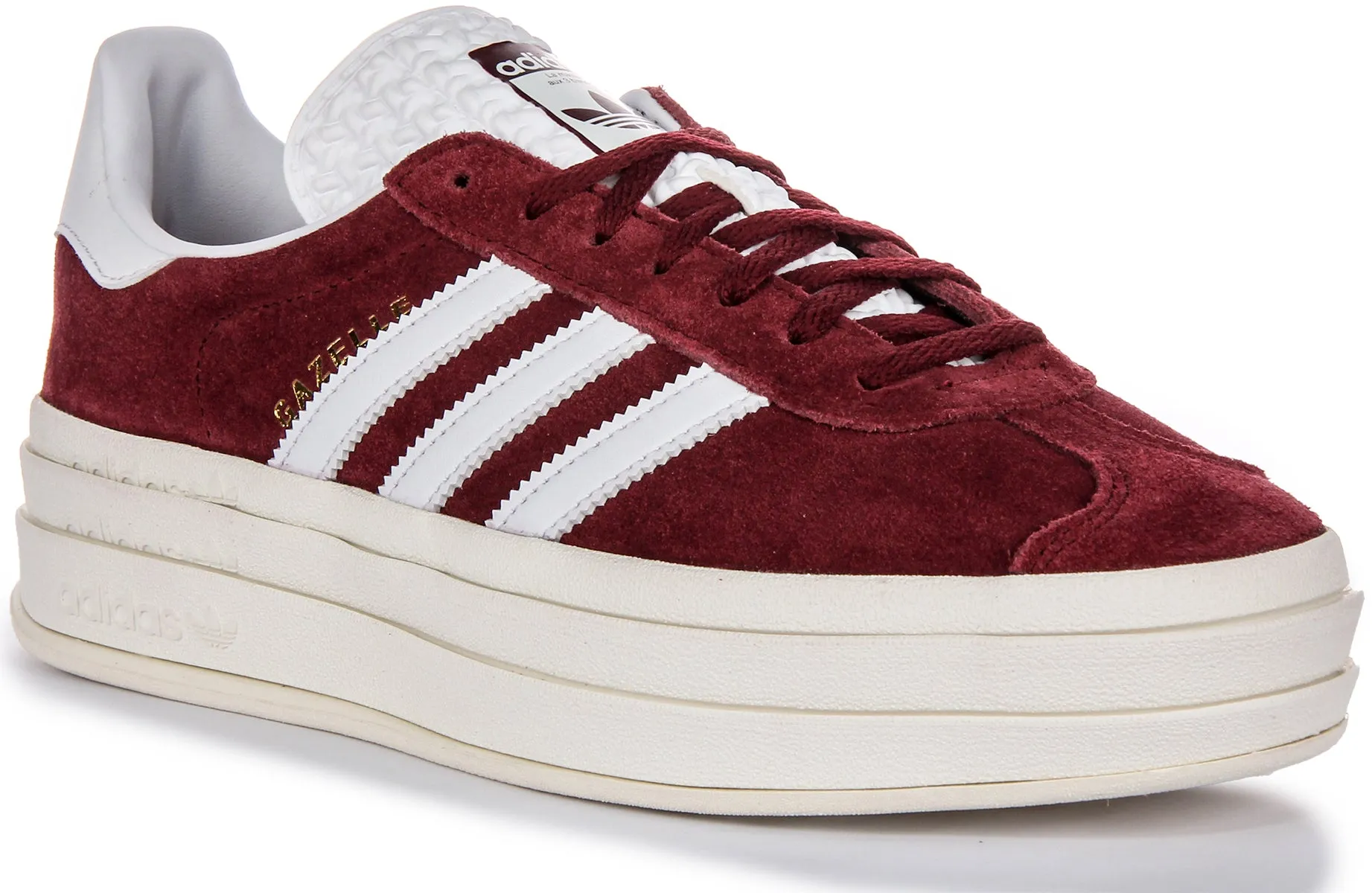 Adidas Gazelle Bold W En Bordeau Pour Femme Chaussures Adidas