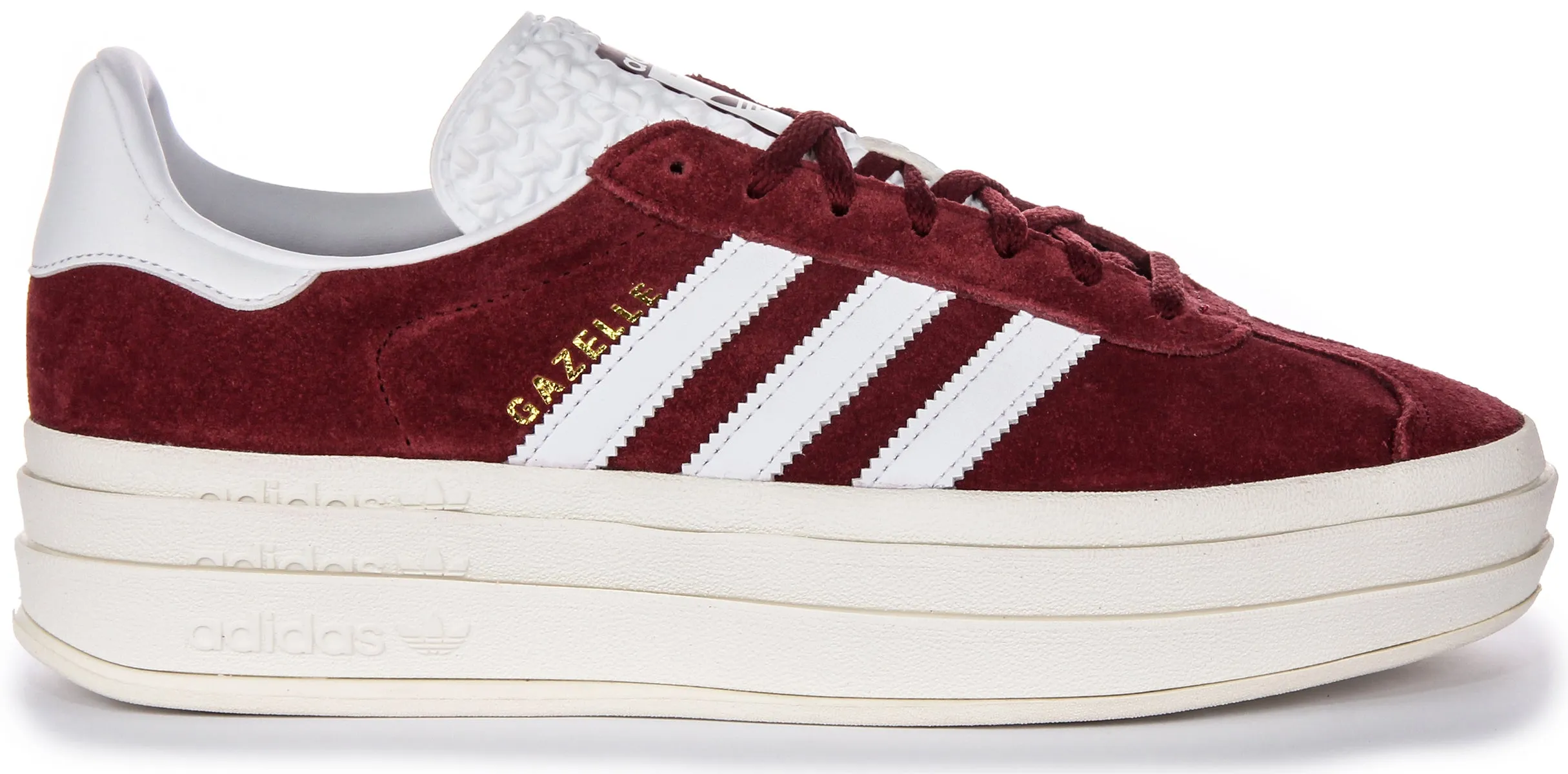 Adidas Gazelle Bold W En Bordeau Pour Femme Chaussures Adidas