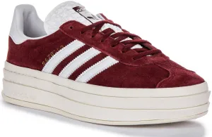 Adidas Gazelle Bold W En Bordeau Pour Femme Chaussures Adidas