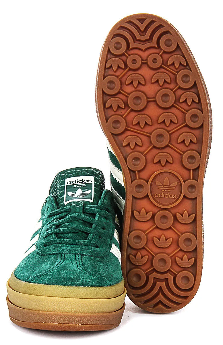 Adidas Gazelle Bold W En Vert Pour Femmes Chaussures Adidas