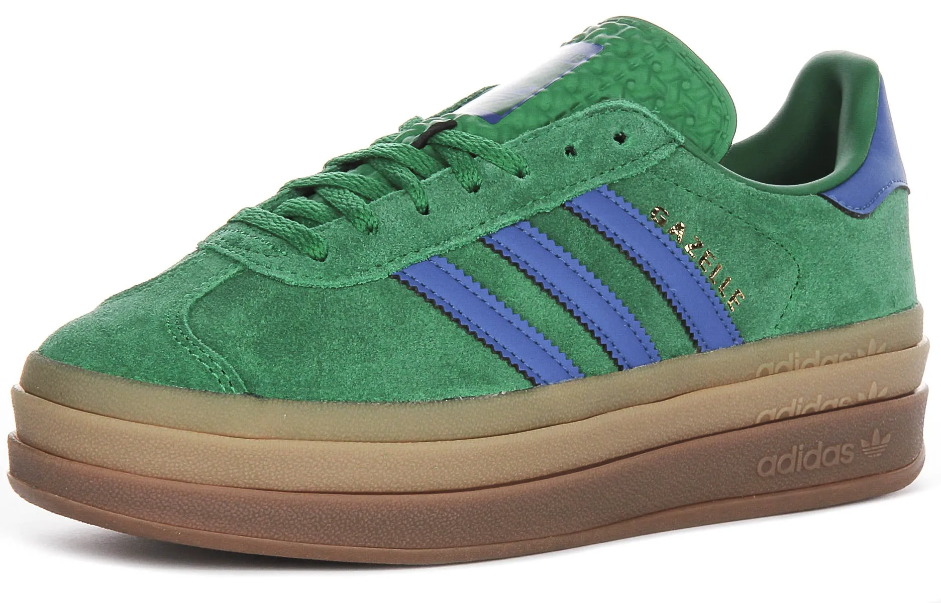 Adidas Gazelle Bold W En Vert Pour Femmes Chaussures Adidas