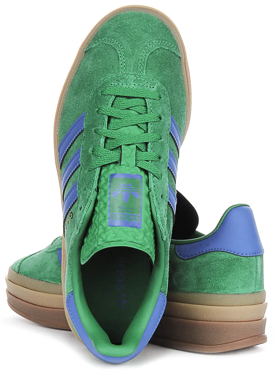 Adidas Gazelle Bold W En Vert Pour Femmes Chaussures Adidas
