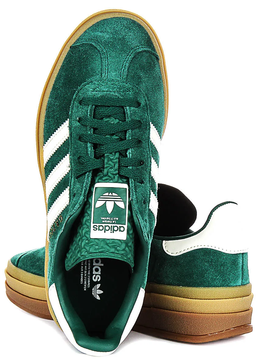 Adidas Gazelle Bold W En Vert Pour Femmes Chaussures Adidas