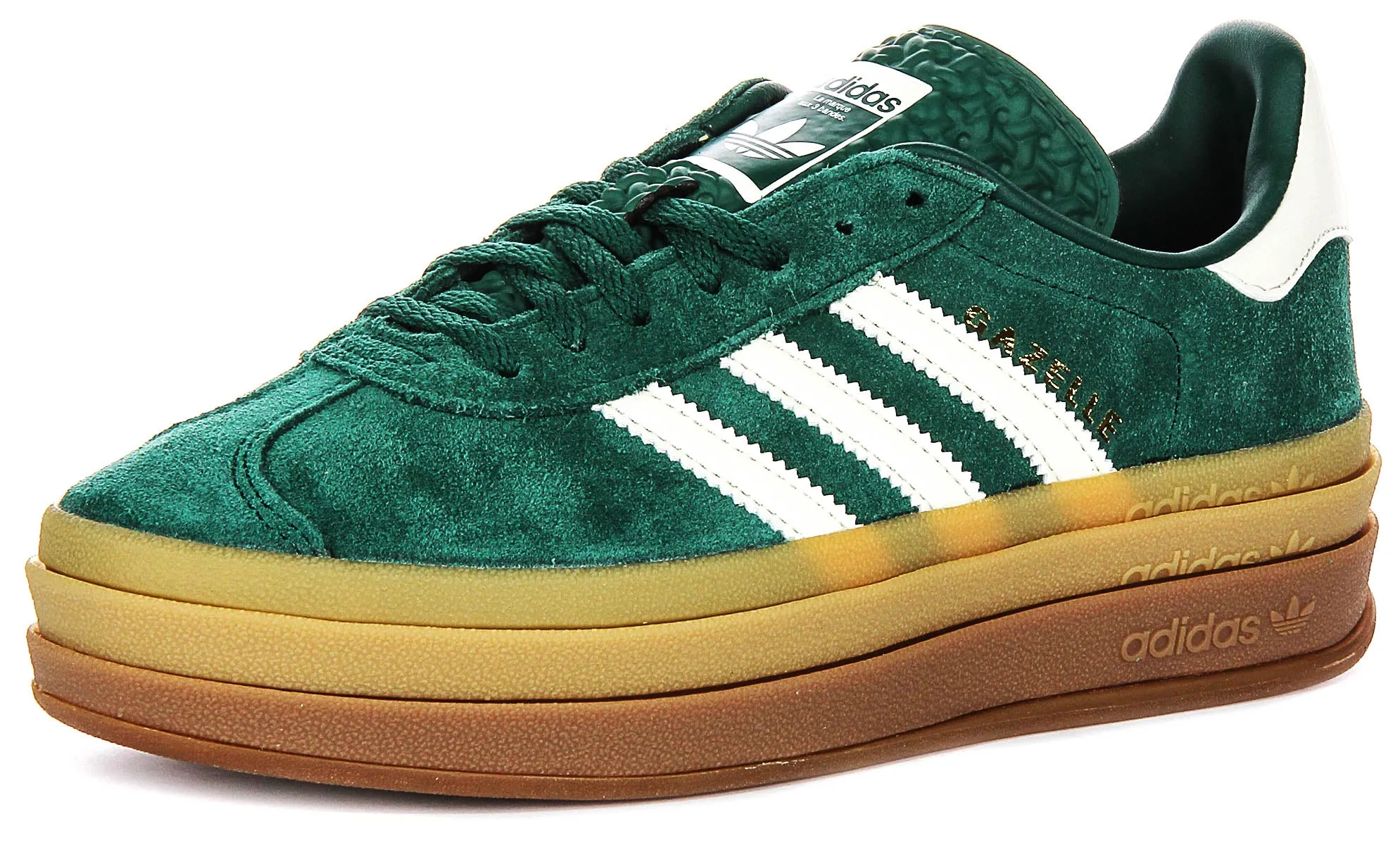 Adidas Gazelle Bold W En Vert Pour Femmes Chaussures Adidas
