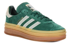 Adidas Gazelle Bold W En Vert Or Pour Femme Chaussures Adidas