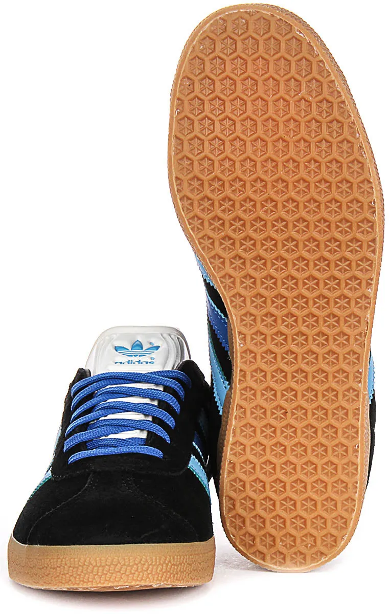 Adidas Gazelle W en Noir Bleu pour Femme Chaussures Adidas
