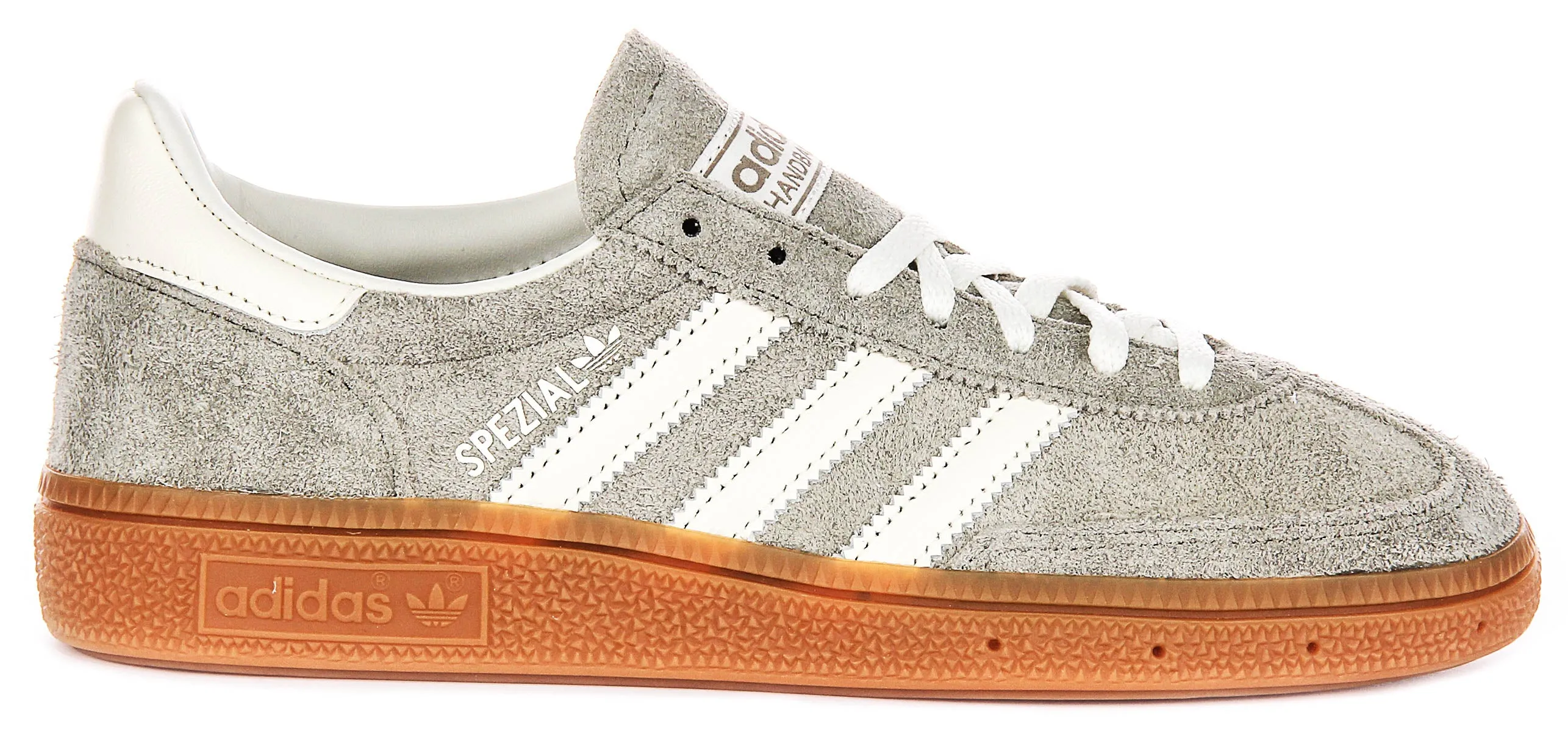 Adidas Handball Spezial en Gris Blanc pour Femmes Chaussures Adidas