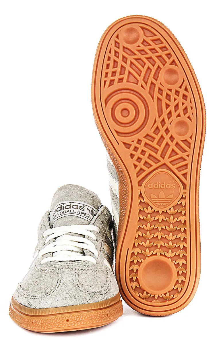 Adidas Handball Spezial en Gris Blanc pour Femmes Chaussures Adidas