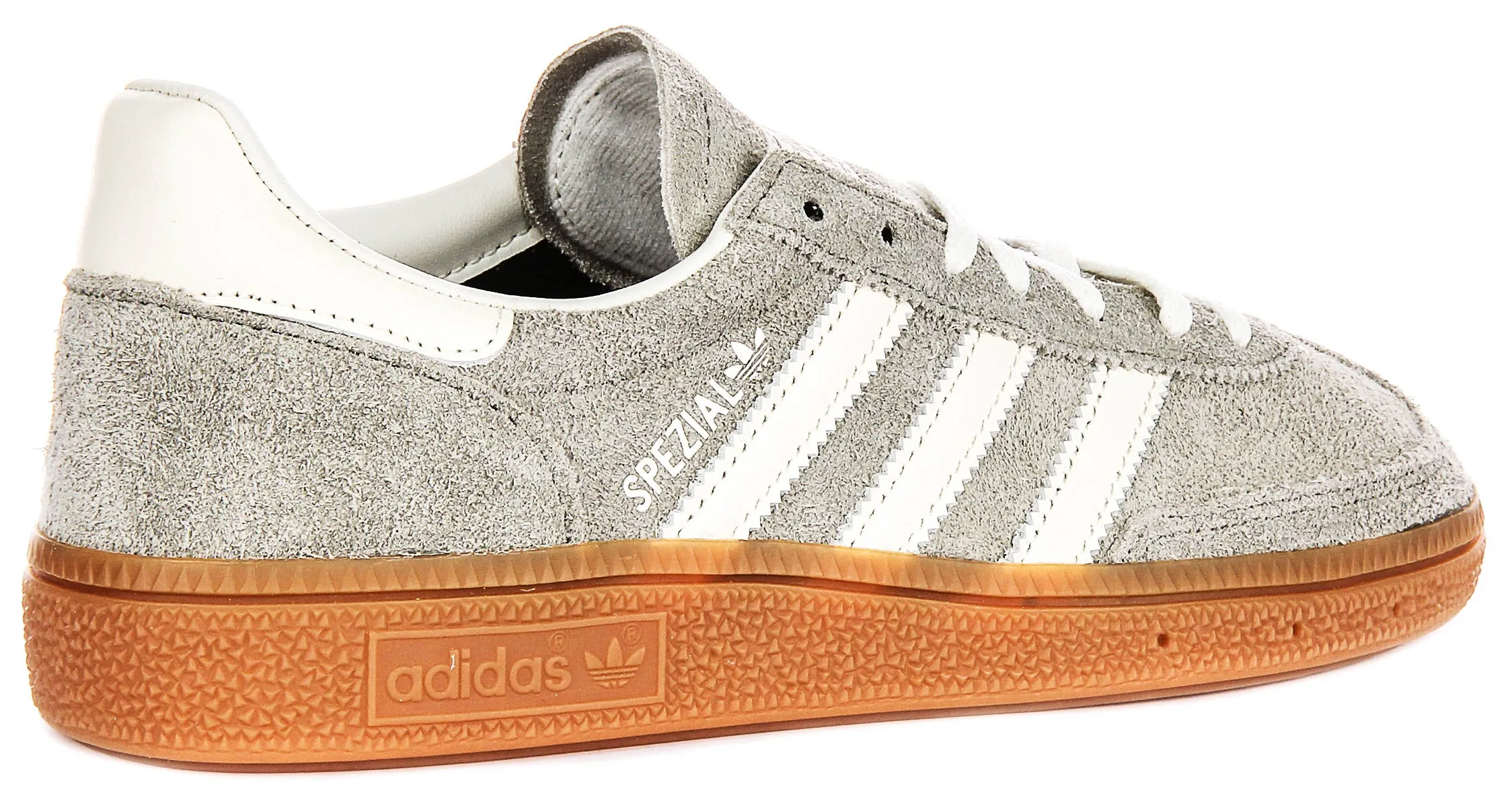 Adidas Handball Spezial en Gris Blanc pour Femmes Chaussures Adidas