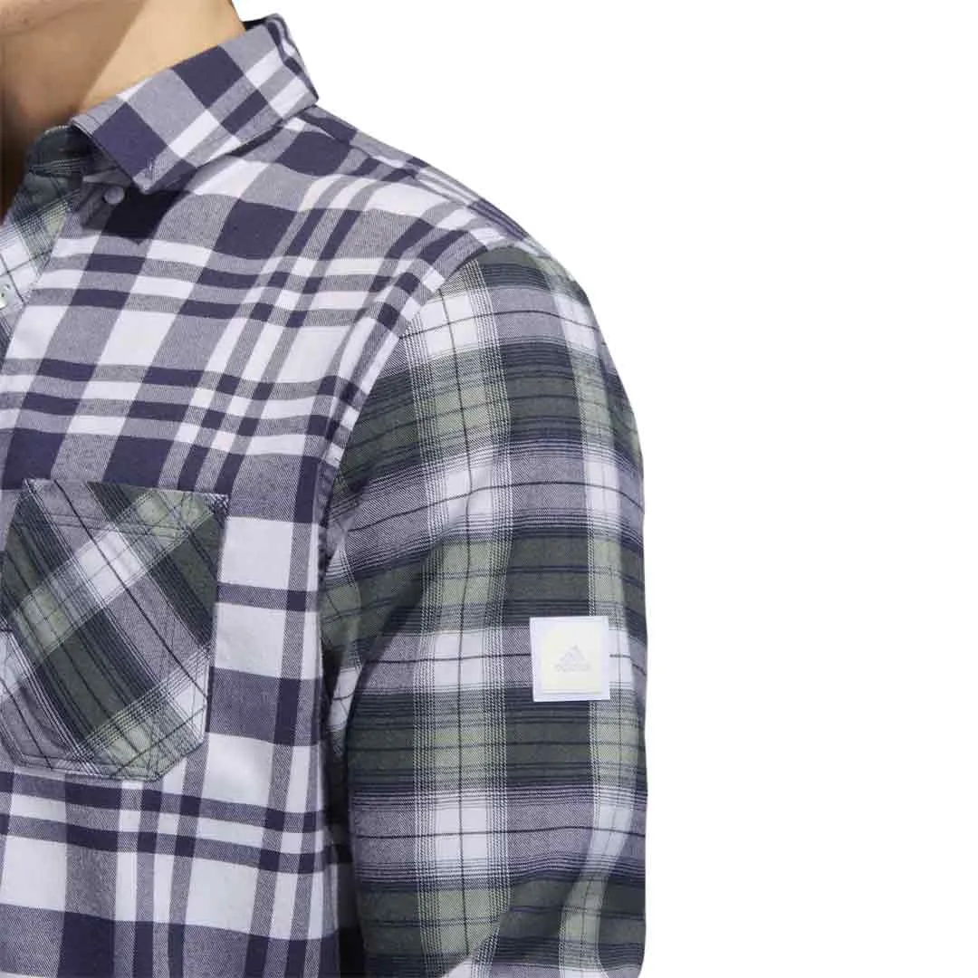 adidas - Chemise à carreaux pour hommes Adicross (HF9100)
