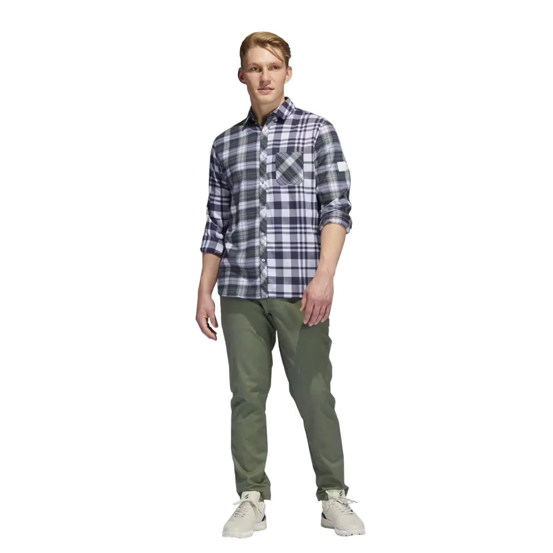 adidas - Chemise à carreaux pour hommes Adicross (HF9100)