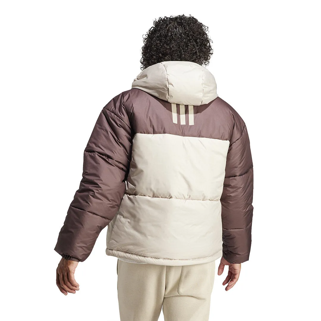 adidas - Veste à capuche matelassée pour homme à 3 bandes (IK0519)