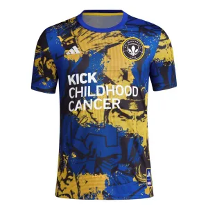 adidas - Maillot de pré-match CF Montreal MLS Œuvre contre le cancer infantile x Marvel (IN3596) pour homme
