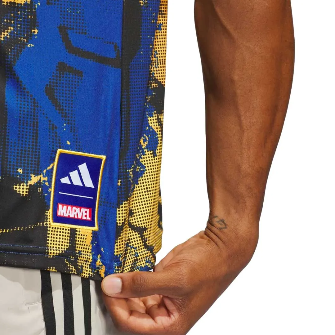 adidas - Maillot de pré-match CF Montreal MLS Œuvre contre le cancer infantile x Marvel (IN3596) pour homme