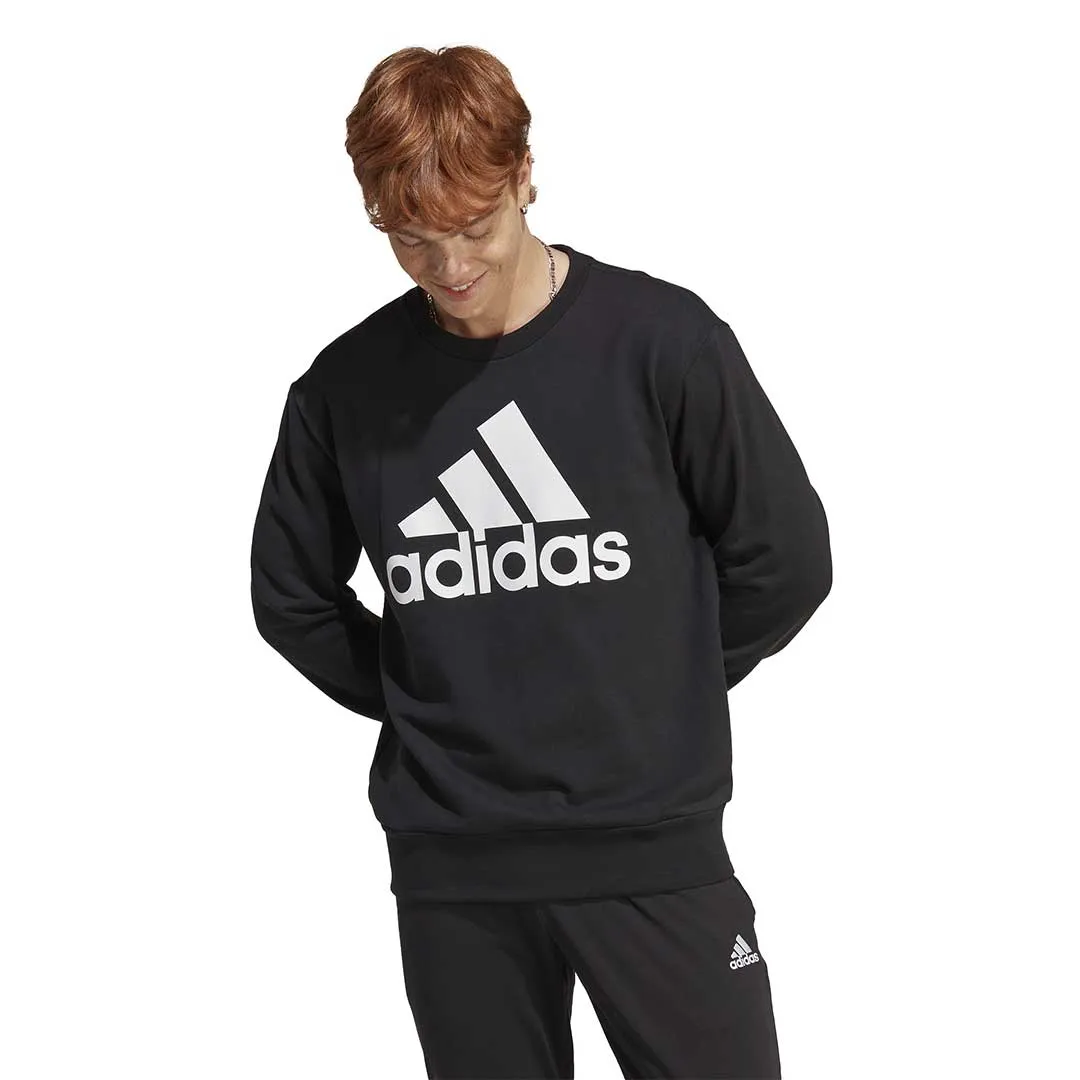 adidas - Pull Essentials pour Homme en French Terry avec Grand Logo (IC9324)