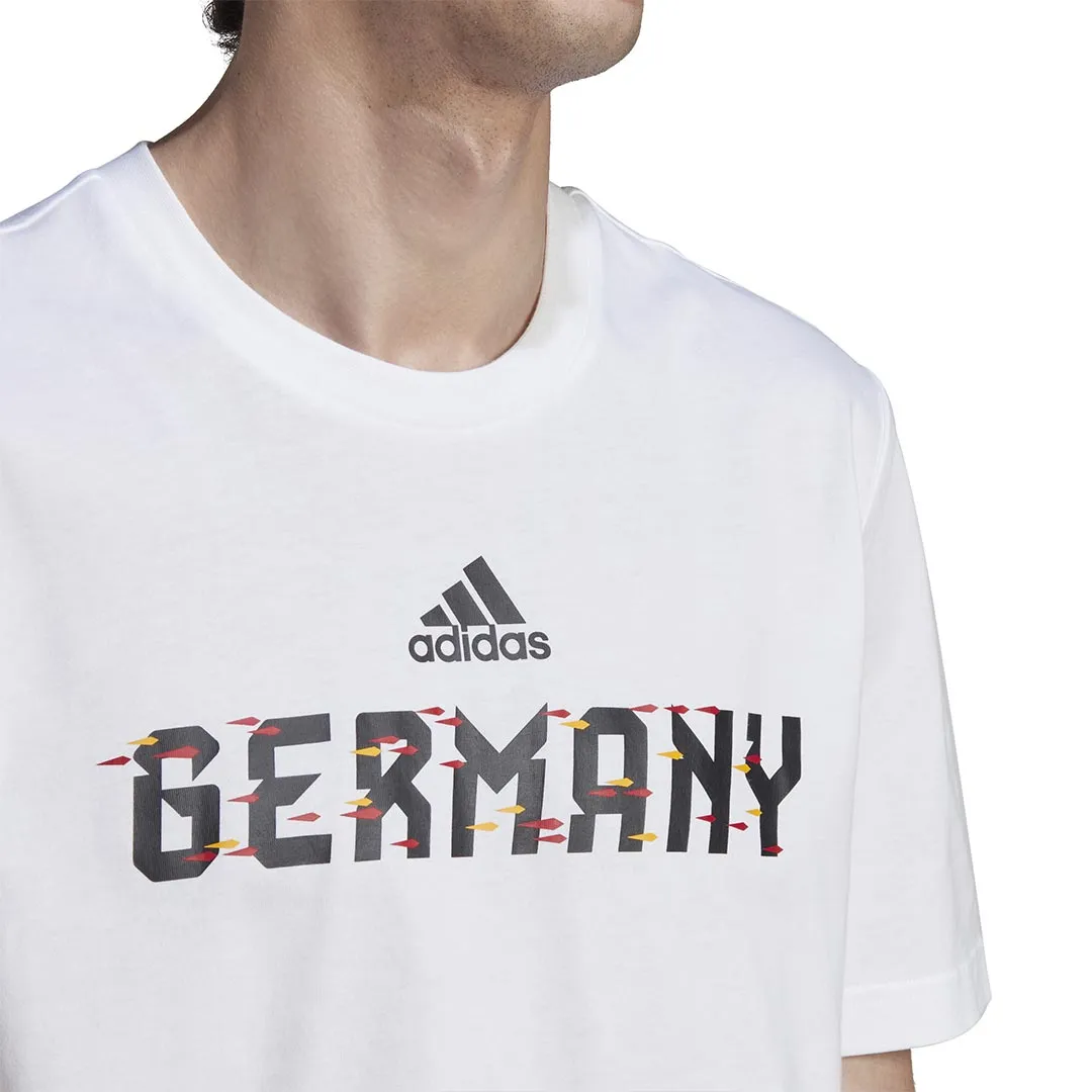 adidas - T-shirt Homme Coupe du Monde FIFA 2022 Allemagne (HD6376)