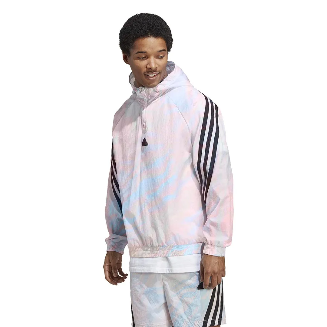 adidas - Sweat à capuche pour hommes avec impression tout over (IC3706)