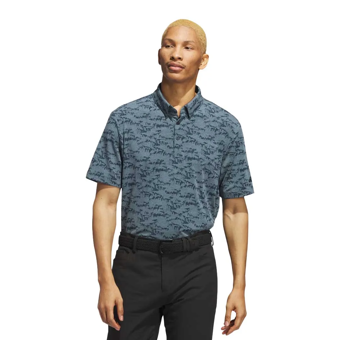 adidas - Polo de golf imprimé pour hommes (II7838)