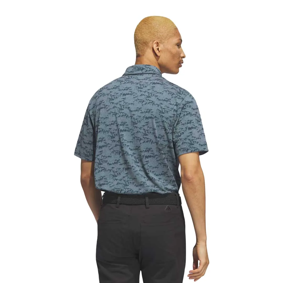 adidas - Polo de golf imprimé pour hommes (II7838)