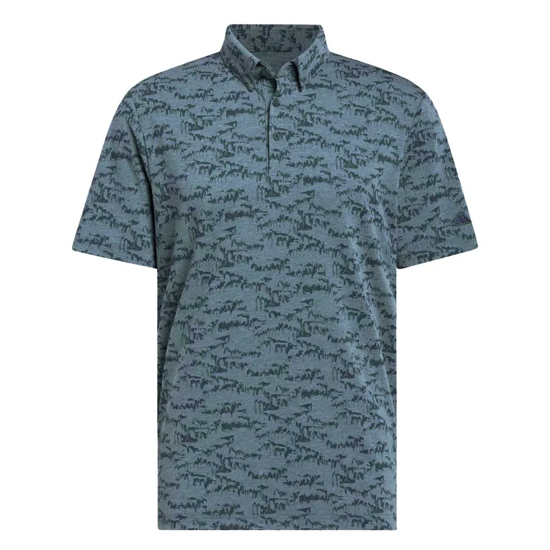 adidas - Polo de golf imprimé pour hommes (II7838)