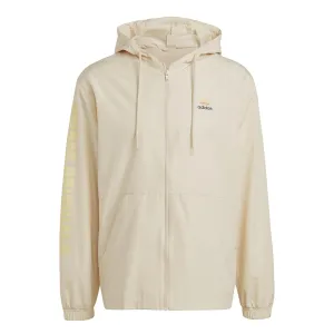 adidas - Veste coupe-vent graphique Planète pour homme (IC8867)