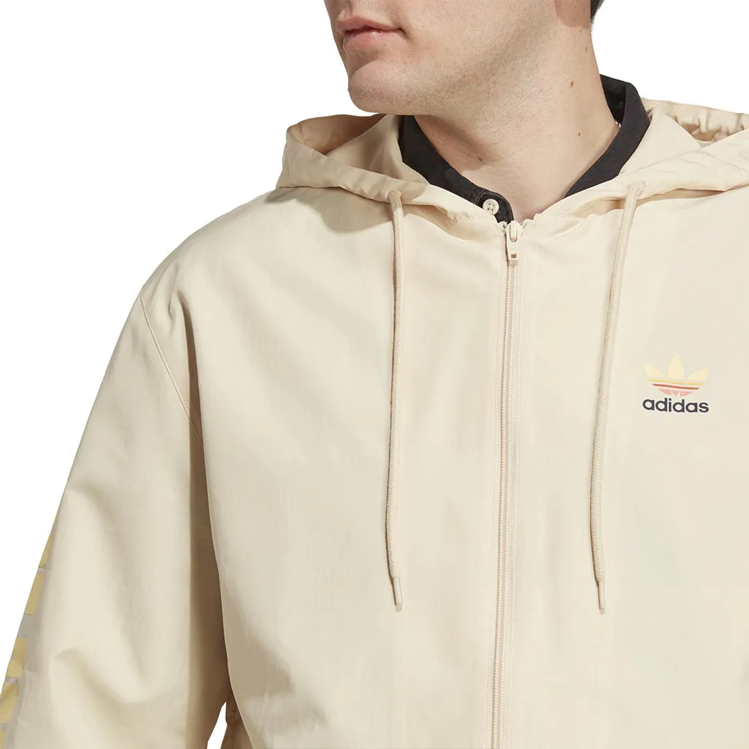 adidas - Veste coupe-vent graphique Planète pour homme (IC8867)