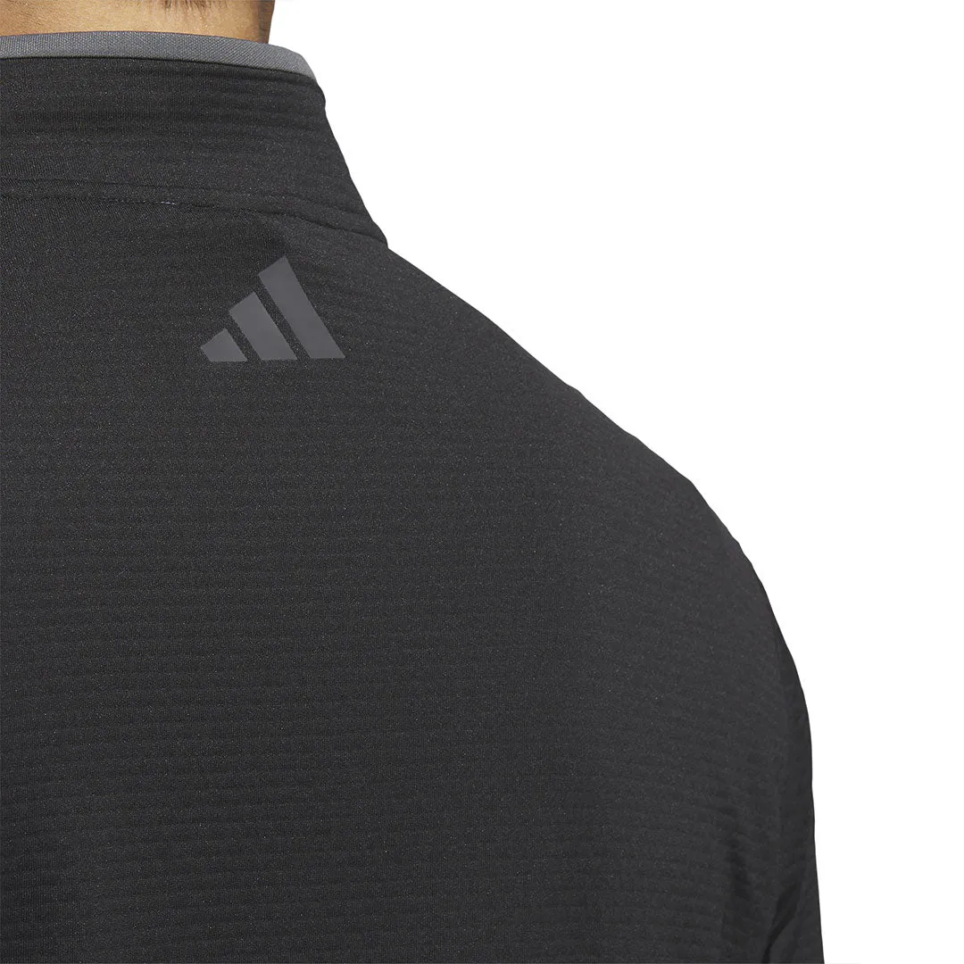 adidas - Pull-over léger Cold.Rdy à col quart avec fermeture éclair pour hommes (HZ3198)
