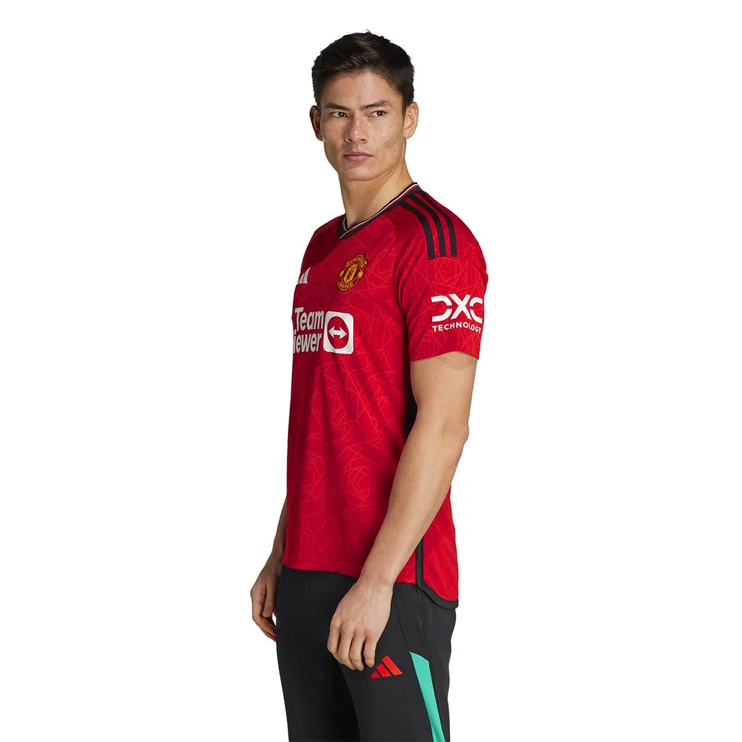 adidas - Maillot domicile Manchester United 23/24 pour homme (IP1726)