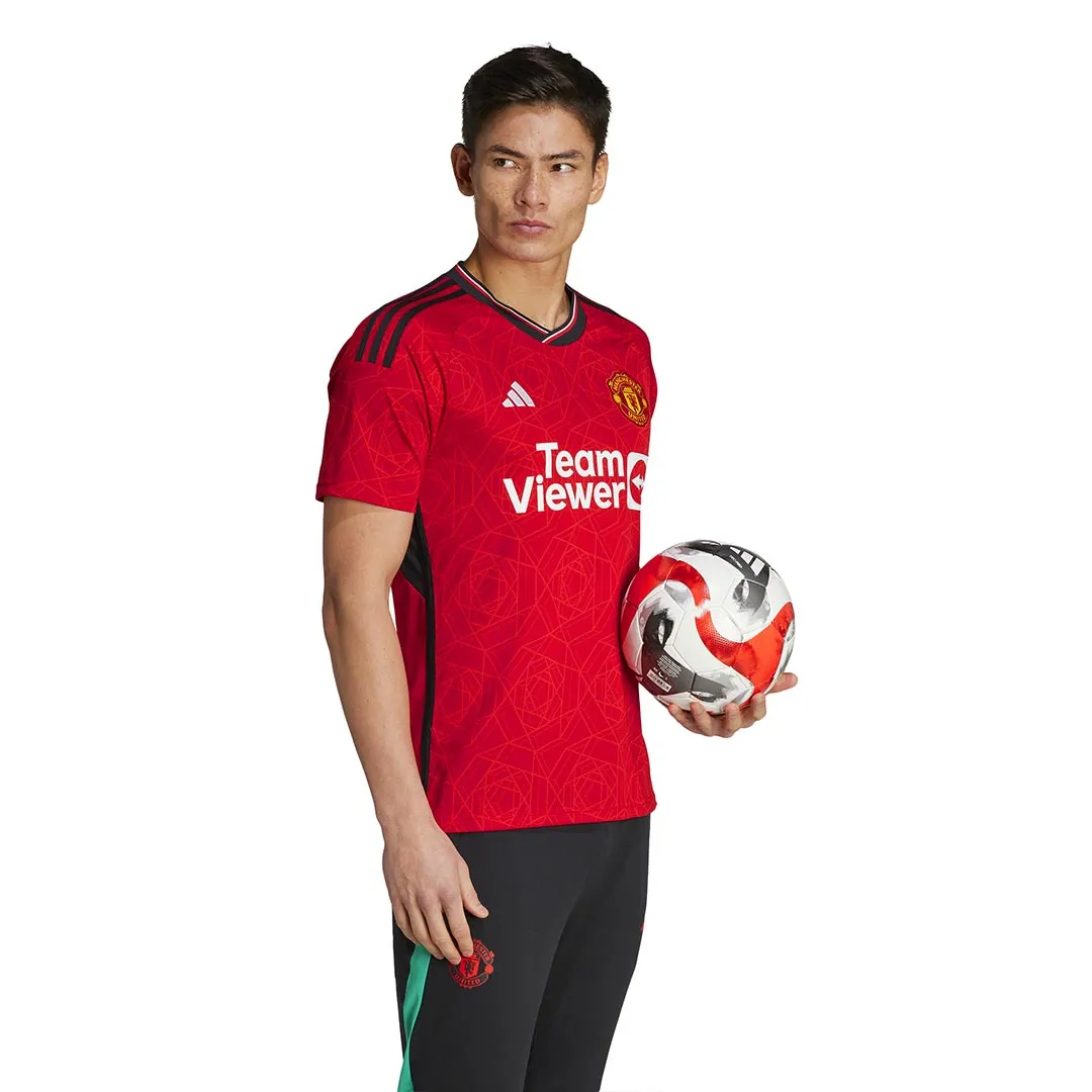 adidas - Maillot domicile Manchester United 23/24 pour homme (IP1726)
