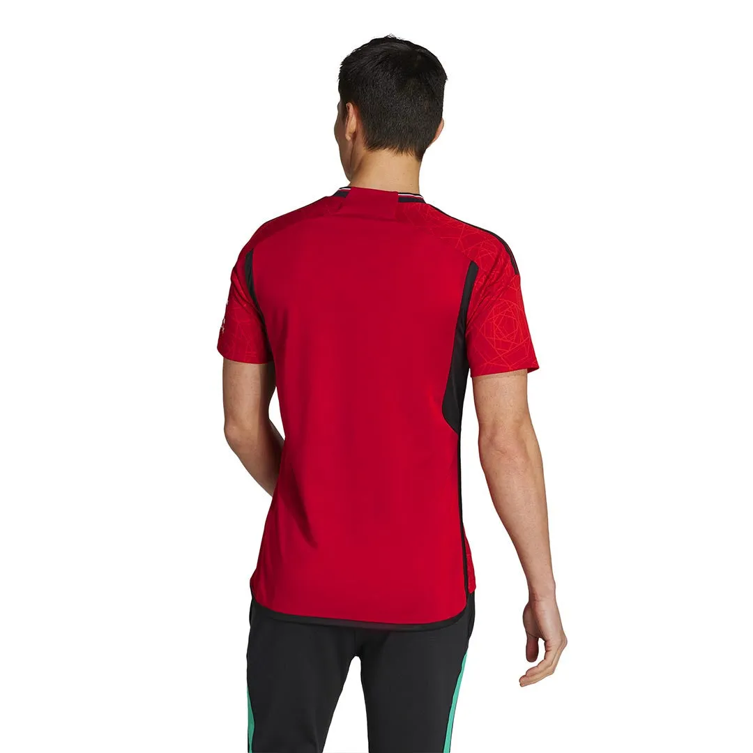 adidas - Maillot domicile Manchester United 23/24 pour homme (IP1726)